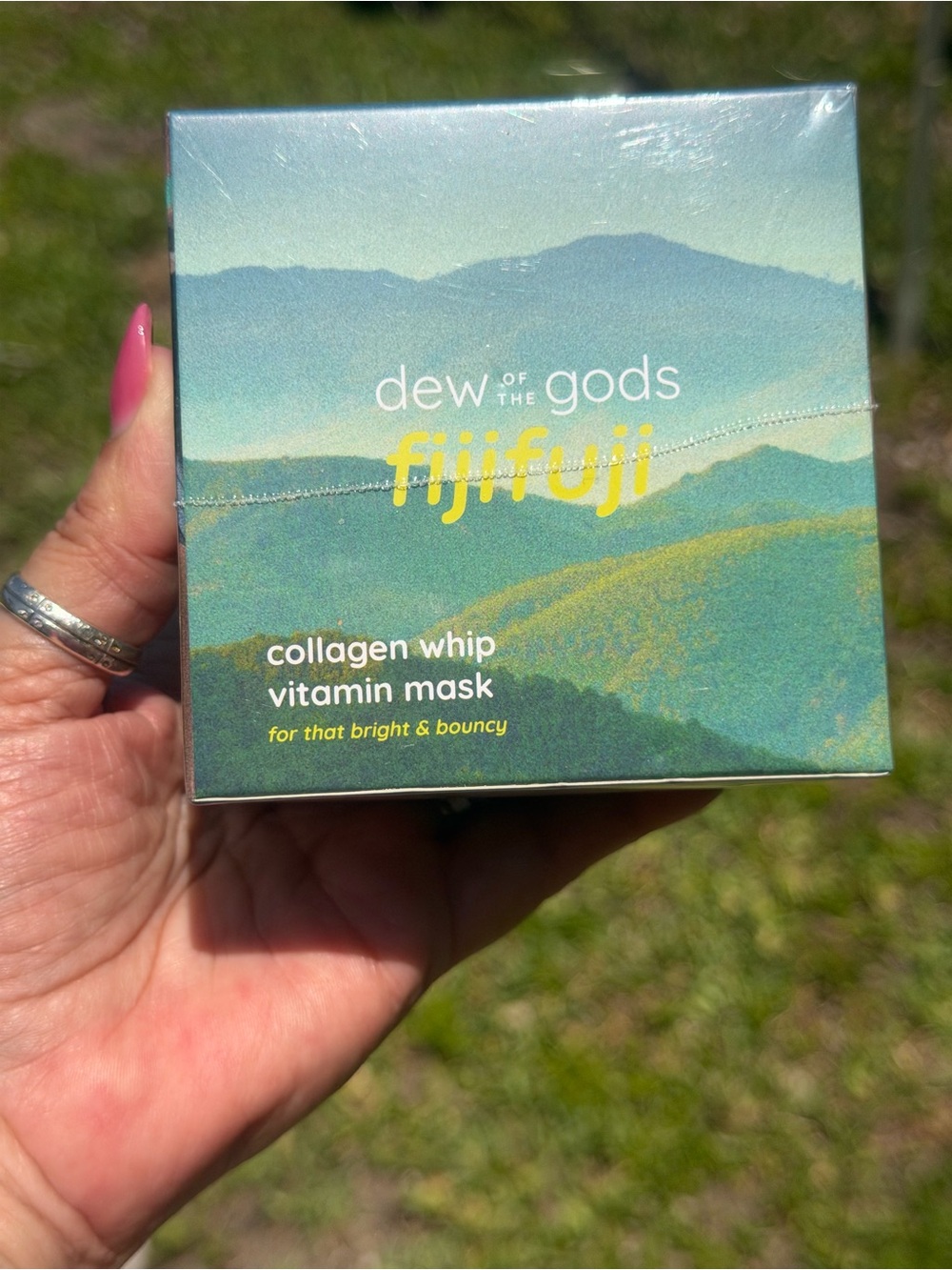 DEW OF THE GODS fijifuji Collagen Whip Vitamin Mask 3.52oz